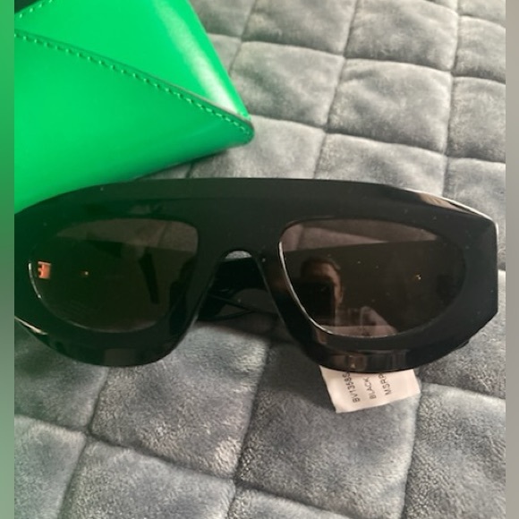 Bottega Veneta Black Ribbon Aviator Sunglasses main image 6